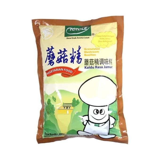 

NATUREFOOD Totole Kaldu Jamur Penyedap Rasa Vegan Halal 400 Gram