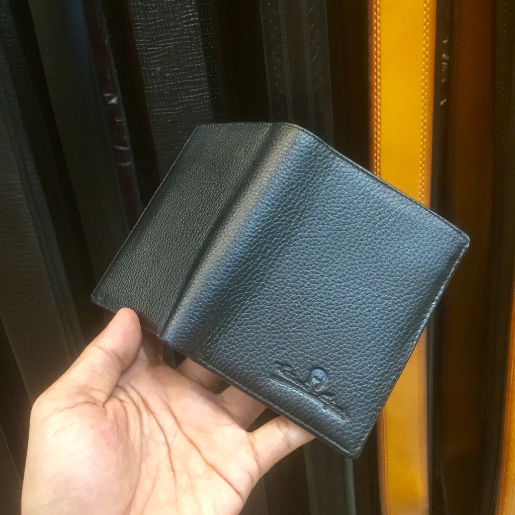 dompet kulit asli berkulitas motif polos narutal dari anton hilmanto #dompet #dompetpria #dompetkulit