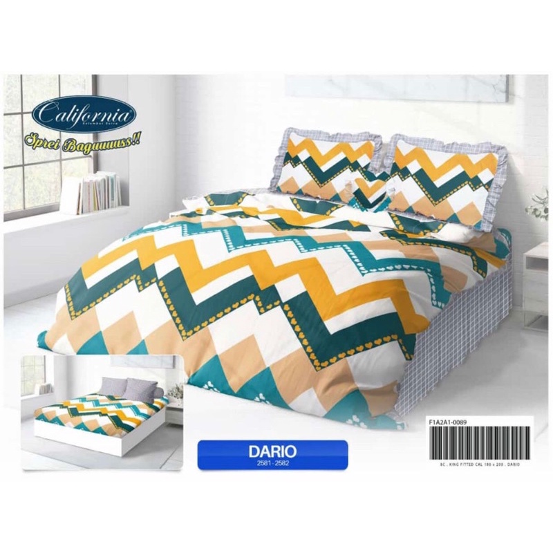 Sprei California 160x200/180x200