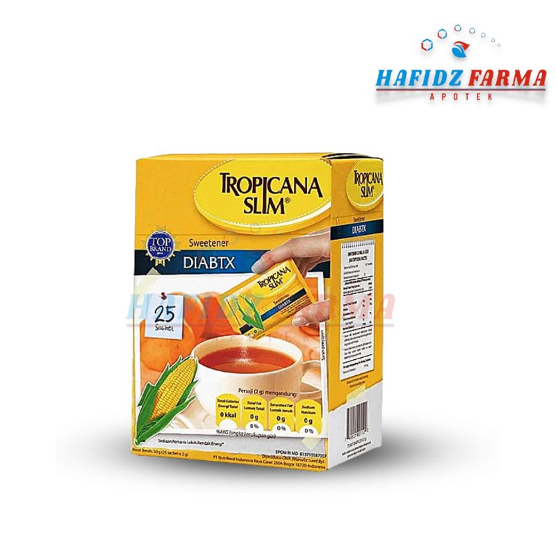 

Tropicana Slim Diabetics 25 Sachet/Untuk mencegah diabetes/ mengontrol asupan kalori/ serta menjaga agar badan tetap ideal