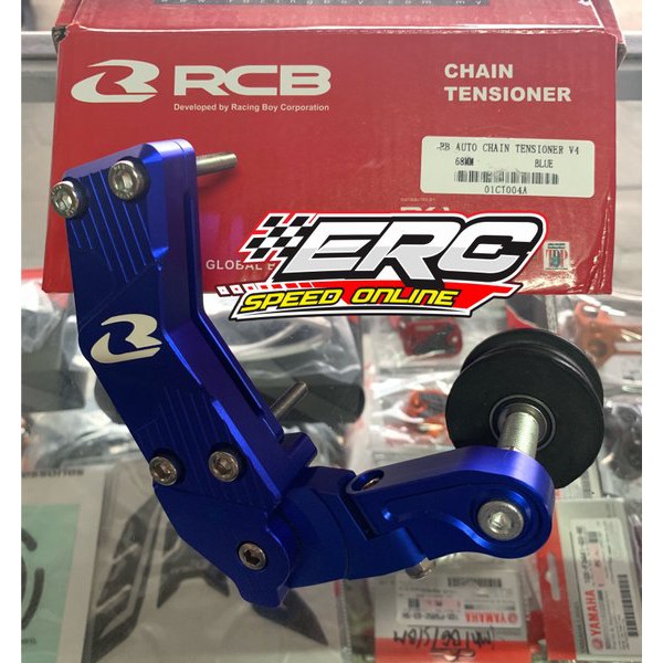 STABILIZER TENSIONER RANTAI RCB RACING BOY 68 mm BIRU  RACING ORIGINAL ORI