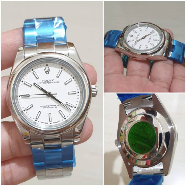 JAM TANGAN ROLEX OYSTER PRIA MIYOTA AUTOMATIC JAPAN DIAMETER 36MM KW SUPER PREMIUM AAA