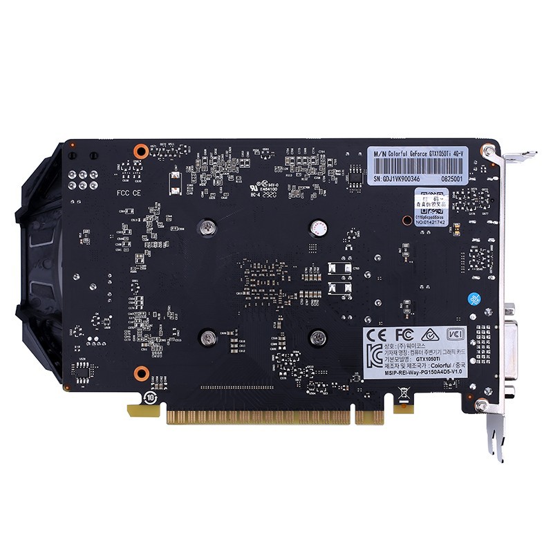 VGA Colorful NVIDIA  Colorful NVIDIA  GTX 1050Ti 4G - 3 Years Warranty