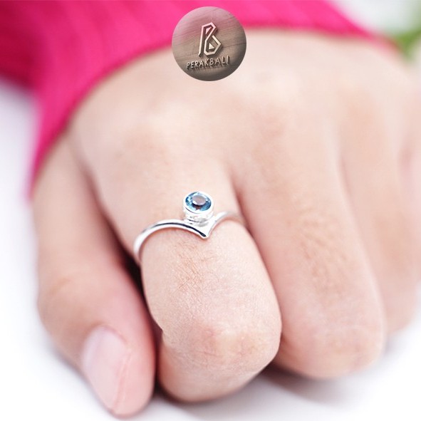 Cincin Perak Bali Silver 925 Ring Saplo Polos | Shopee Indonesia