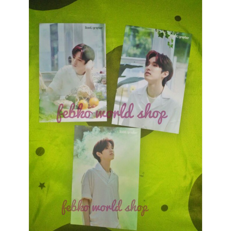 [READY, BACA DESC] DAY6 JAE POSTCARD YMMD / YOU MADE MY DAY 2 SCENTOGRAPHER