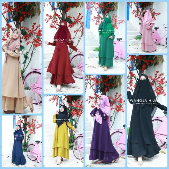 Parkit Dress by Wanoja~Dress Only~Dress Wanoja~Dress Parkit~Dress Cantik