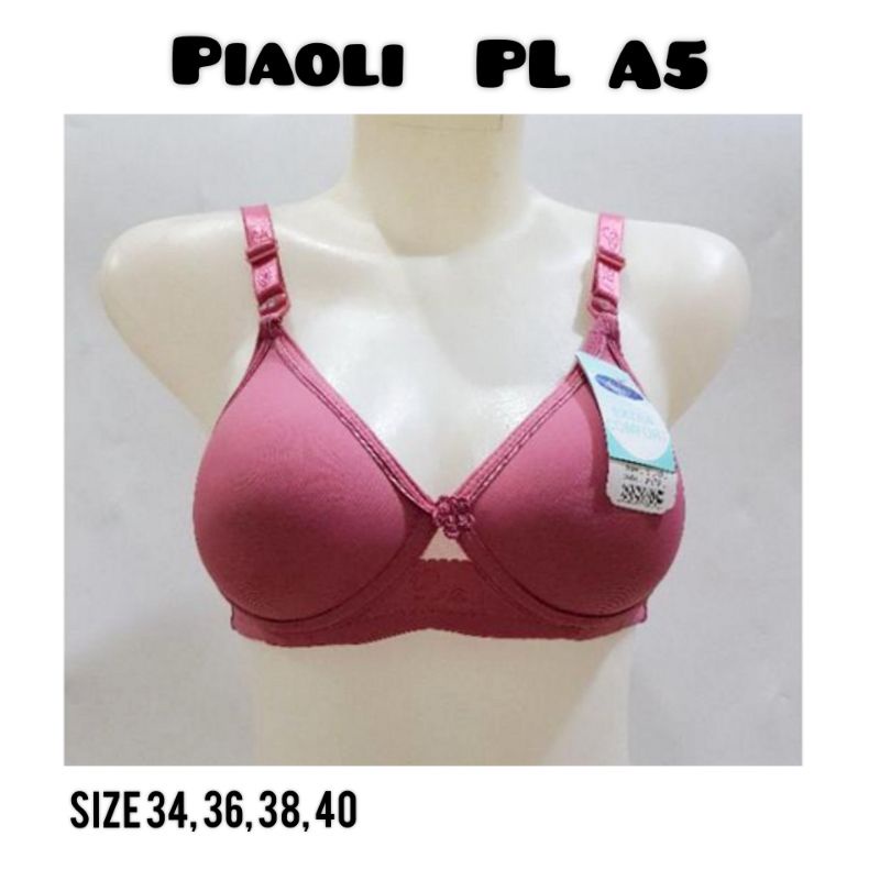 BH BRA PIAOLI PL A5 CUP B TANPA KAWAT BUSA TIPIS KAIT 2