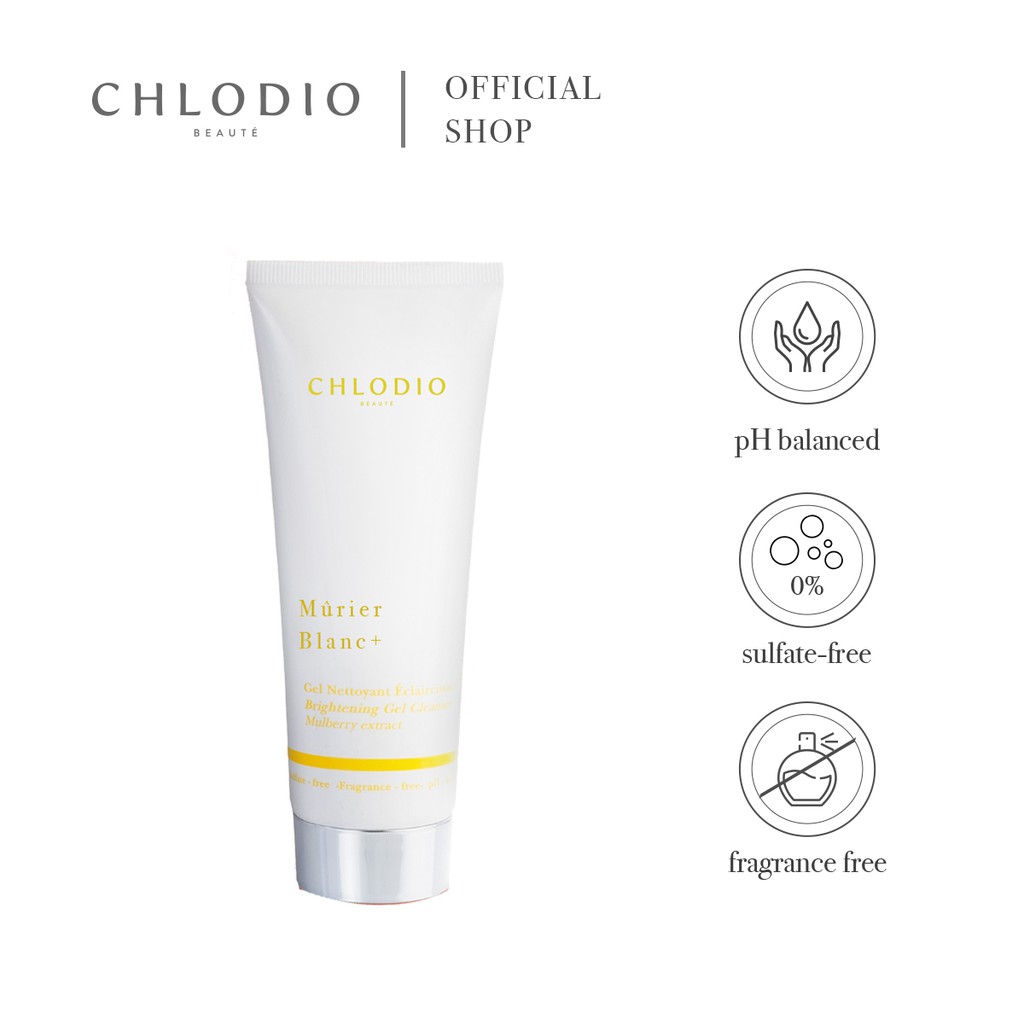 

CHLODIO Murier Blanc+ Brightening Gel Cleanser [120ml]
