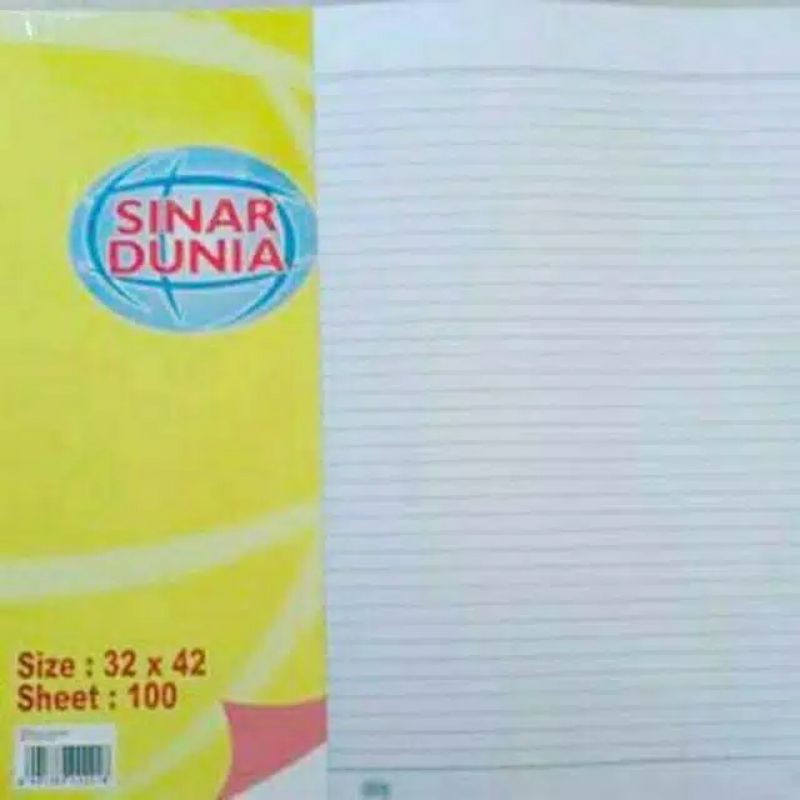 

Kertas Folio Bergaris