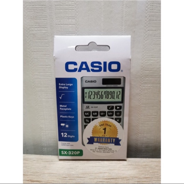 

Casio Value Series Kalkulator SX-320P