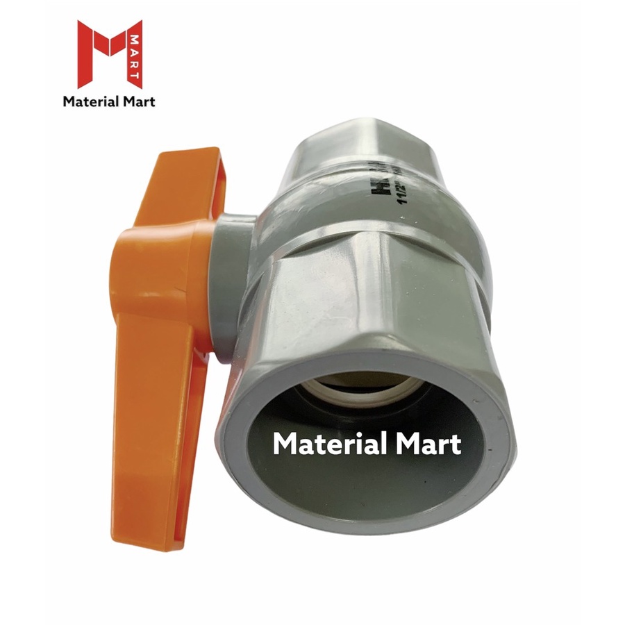 Ball Valve 1 1/2&quot; | Stop Kran 2 Inch | Keran PVC | Ball Valep 1 1/2 Inch | Material Mart