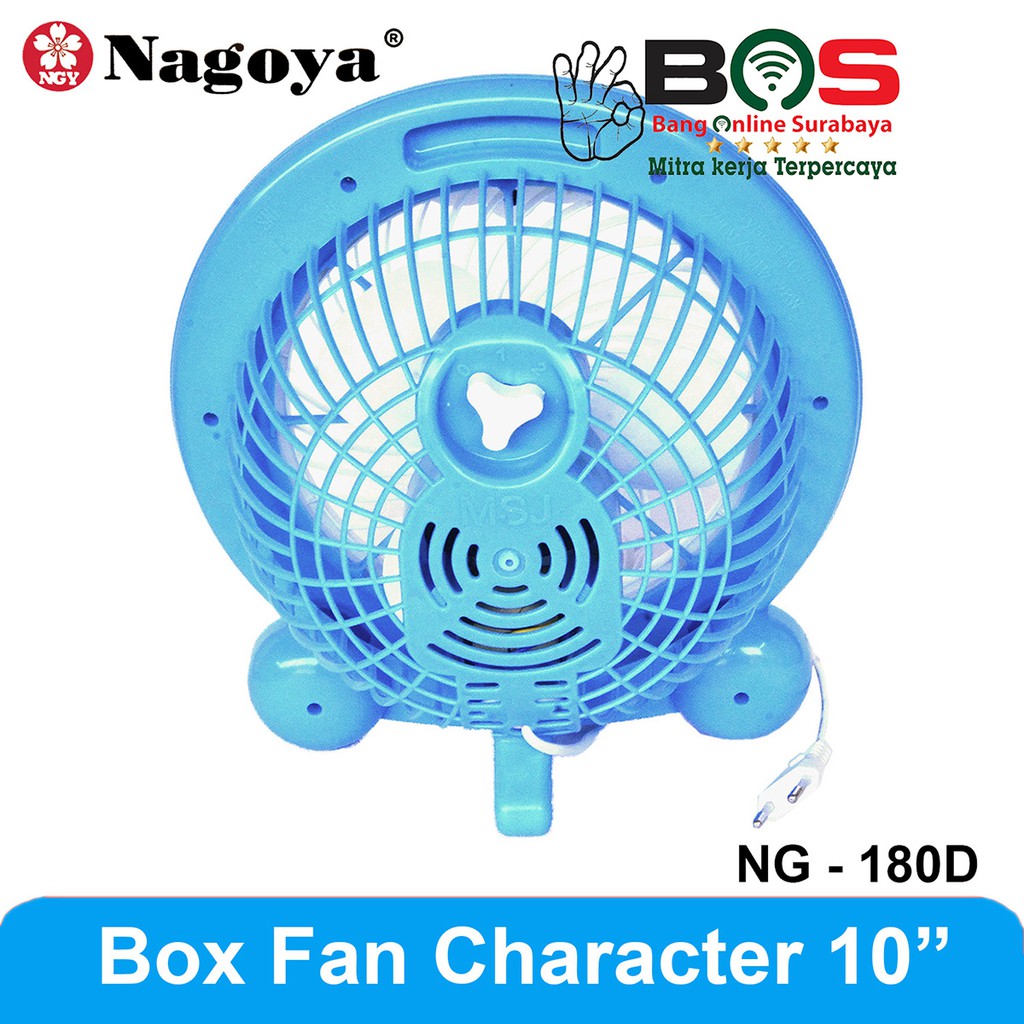 Kipas Angin Meja NAGOYA NG-180 Karakter Kipas Meja 10 Inch