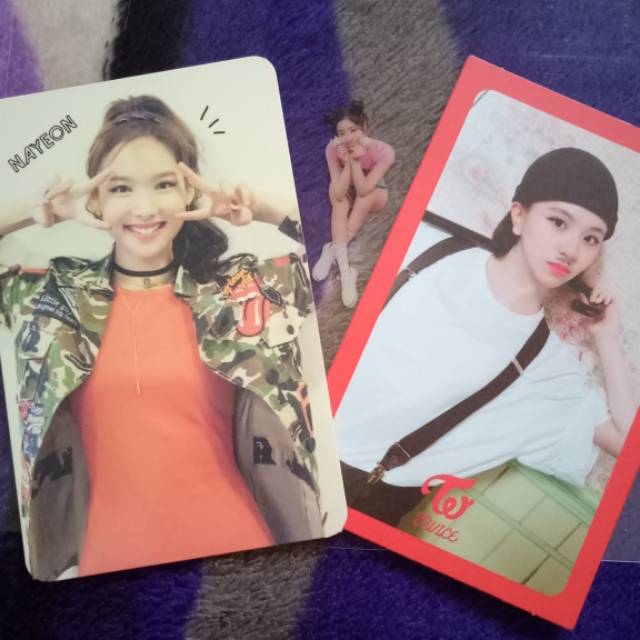 Twice Dahyun Nayeon adult Chaeyoung the story begins what is love photocard clear postcard