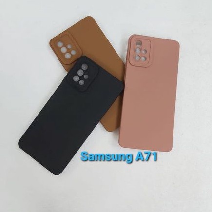 Case Pro Camera Soft Matte With Camera Protector 9D Samsung A51 4G A52 A71 A72018/A750