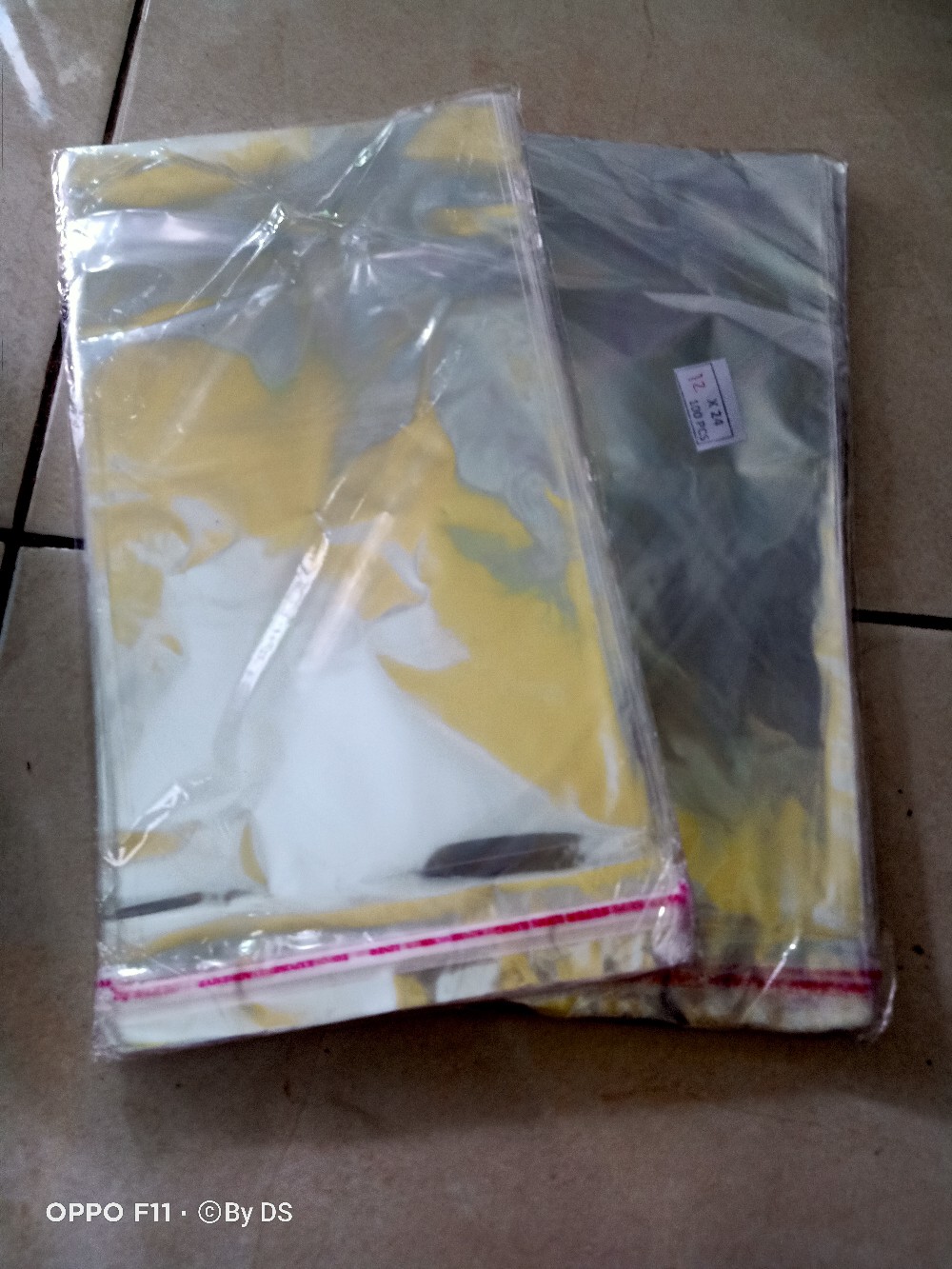 Plastik Opp Seal Panjang 24cm / Plastik Undangan Isi 100pcs