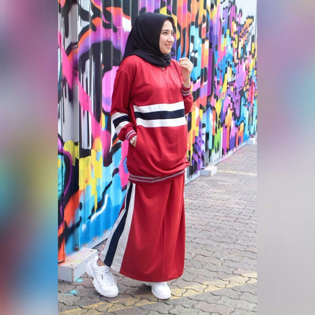 0510 SC TK Setelan Adilla 108 combad Ld Pj 79 Panjang rok 96cm KIN MA