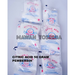 CITRUN Cap Gajah 50gr Citric acid Asam Sitrat 