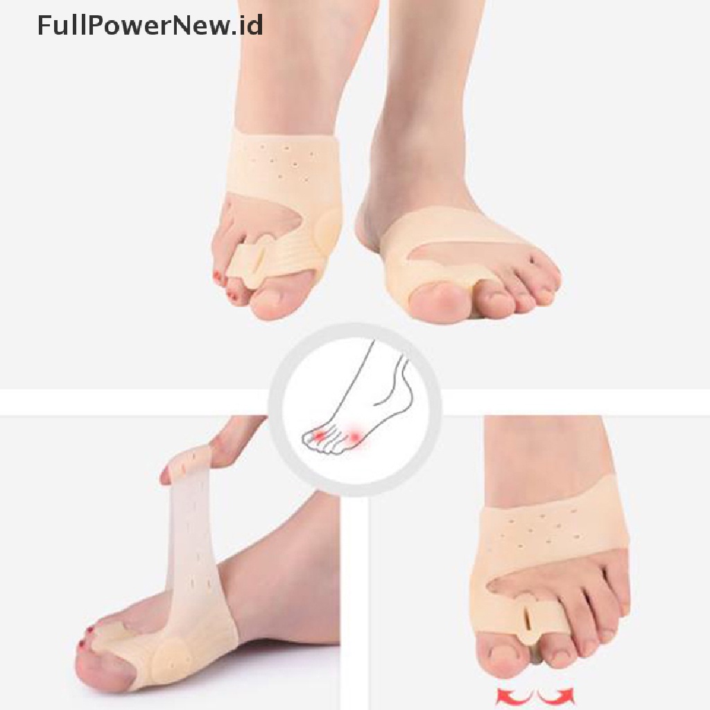 (Kuku Palsu) Alat Pemisah / Korektor Jempol Kaki Hallux Valgus / Bunion Orthotic