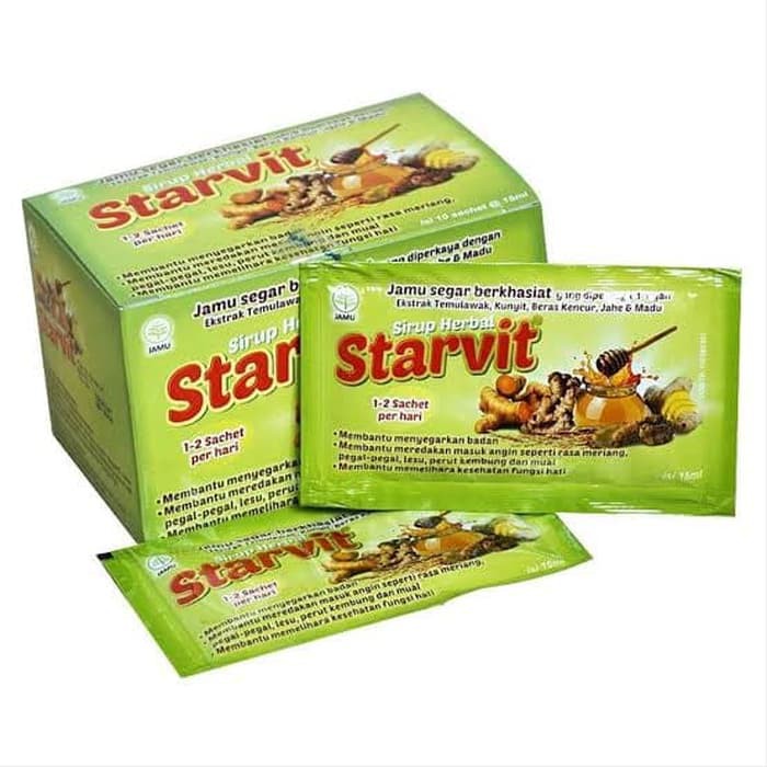 

STARVITSAHCETISI10SACHET(sirup herbal)