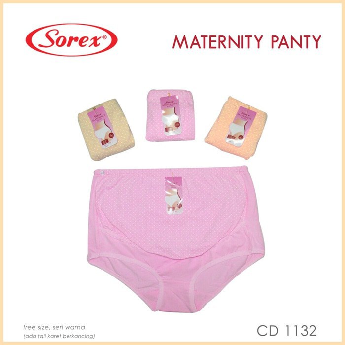 Celana Dalam Hamil Sorex Cd 1132 / CD 1143 / CD 1146 / CD 30121 / Celana Dalam Ibu Hamil Maternity Pant