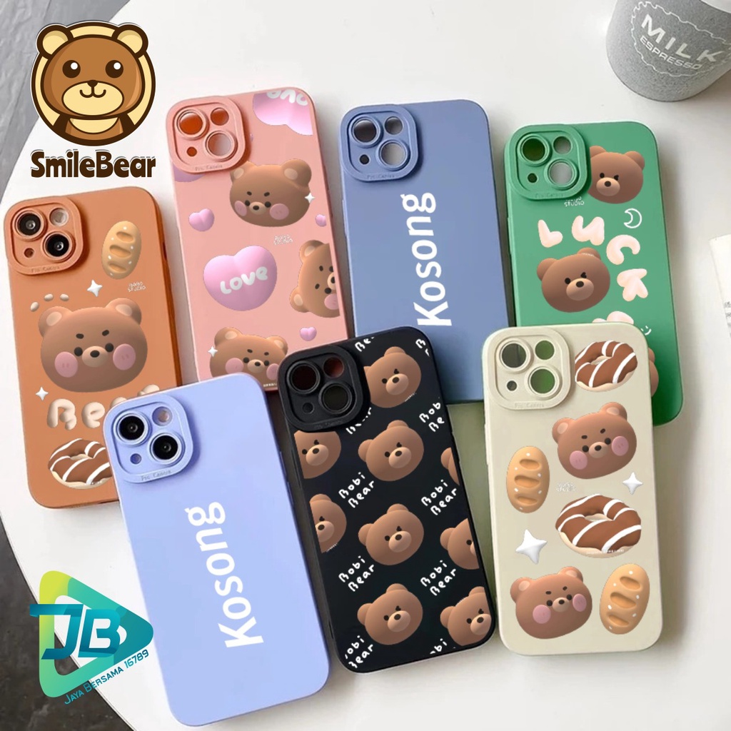 SOFTCASE CASE SILIKON PROCAMERA SMILEBEAR OPPO VIVO SAMSUNG REALME XIAOMI IPHONE INFINIX ALL TYPE JB5630