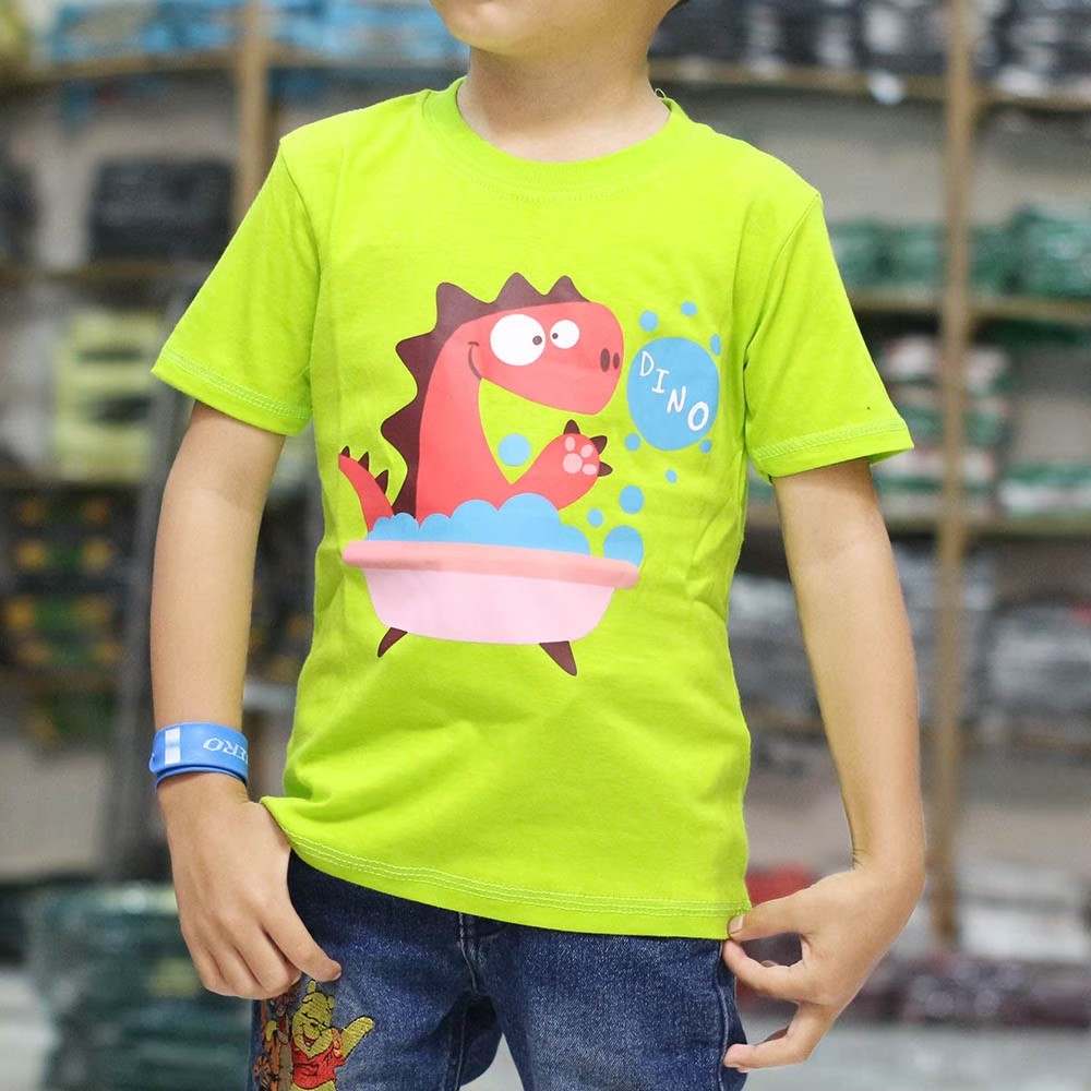 KAOS BAJU  ANAK  GAMBAR DINOSAURUS  TERBARU RAYINTYAGROSIR 