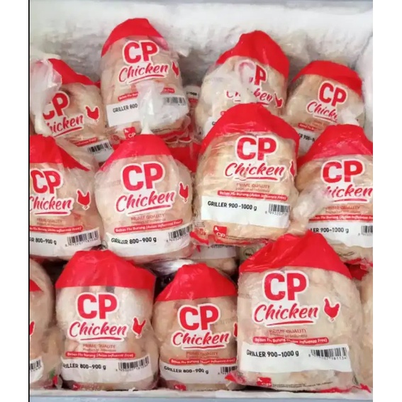 Ayam karkas broiler utuh 700-800gr