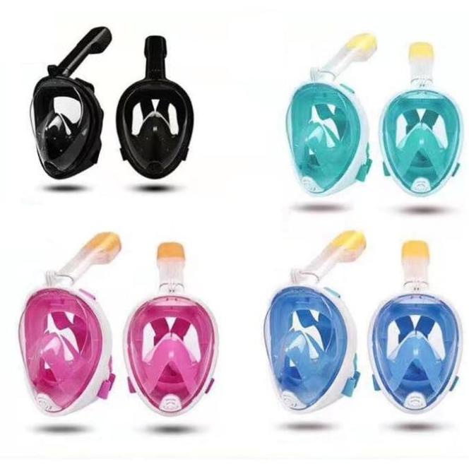 Masker Selam Snorkel Full Face / Snorkeling Full Face / Diving Mask