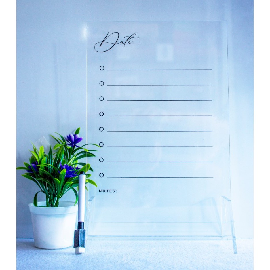 

DAILY ACRYLIC PLANNER - A4