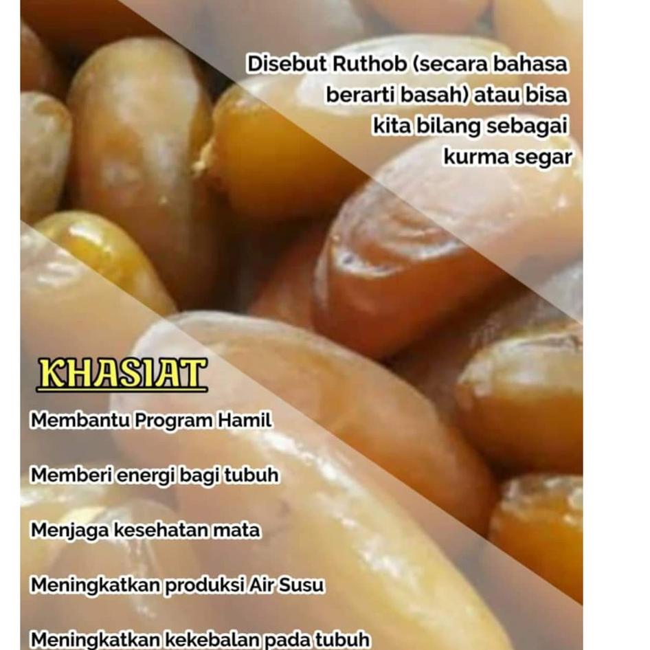 

(ndif -283) TERLARIS KURMA RUTHOB RAYYAN LIBYA TANGKAI / NO TANGKAI 501CJMA