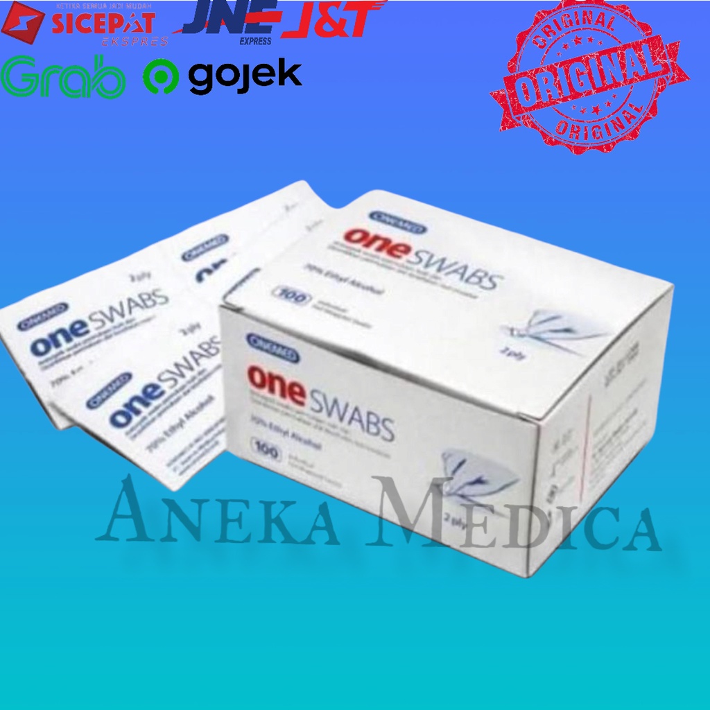 Alkohol swab onemed one swabs onemed