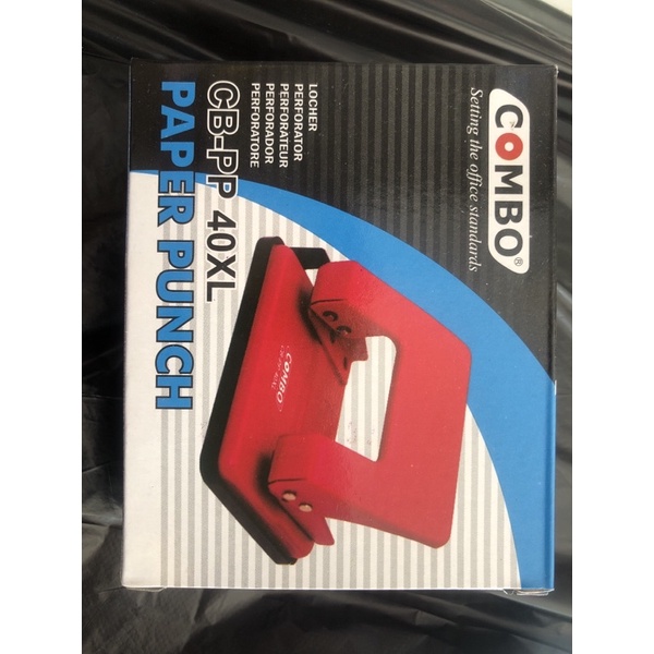 

[PCS] PELUBANG KERTAS 40XL , PUNCH 40 XL , PELOBANG KERTAS HOMBO , PAPER PUNCH , COMBO
