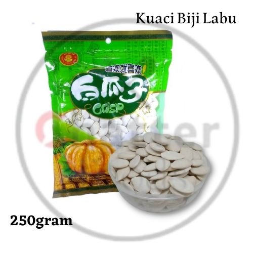 

Kuaci Kwaci Biji Labu/ Pumpkin Seeds - 250gram