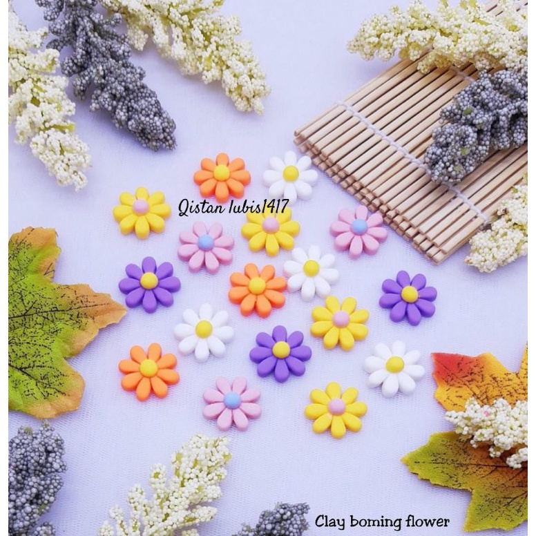 Clay boming flower &amp; Bunga Teratai Pastel