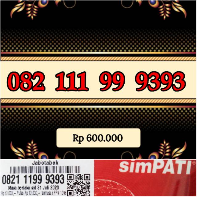 NOMOR CANTIK SIMPATI TRIPLE ABAB