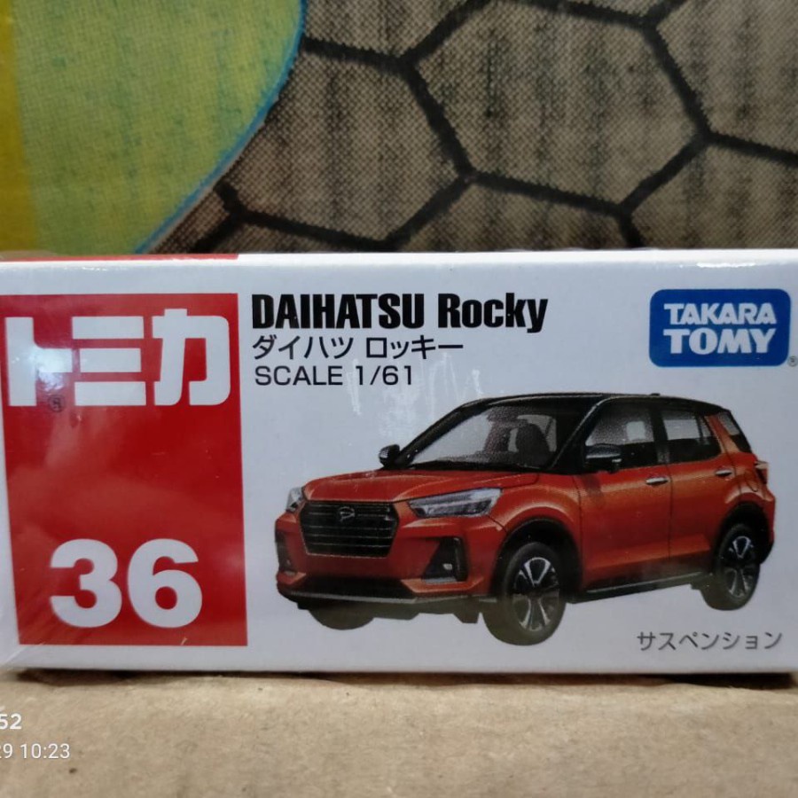 Tomica No 36 Daihatsu Rocky diecast miniatur mobil Takara tomy reguler murah