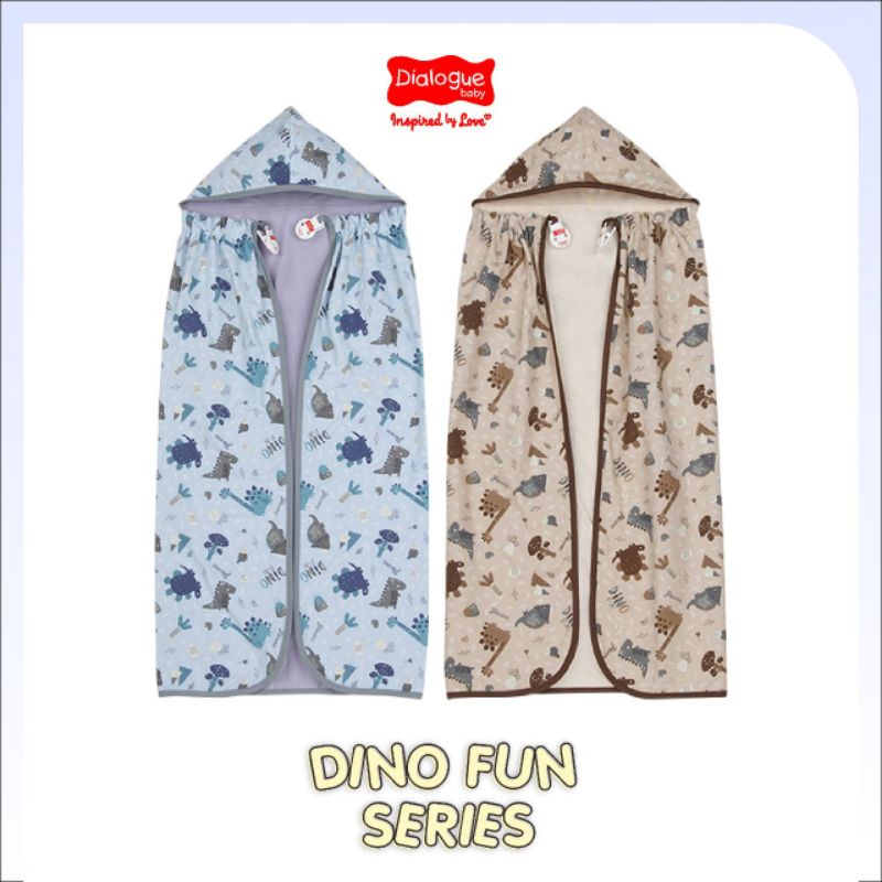 Dialogue on the go blanket 6in1 dino DGB3221 / selimut bayi