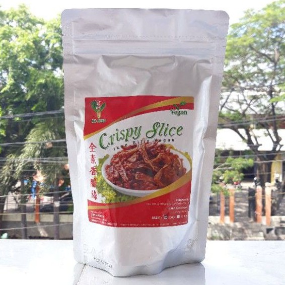 

Crispy Slice / Ikan Teri / Ikan Bilis Xu Xing 250 gr Vegan & Vegetarian