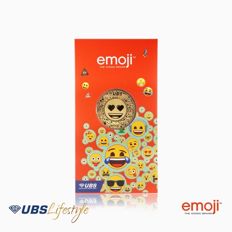 UBS Angpao 24K Emoji Series 0.2 gram