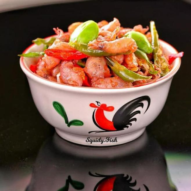 

O9Hr Sambal Baby Cumi (Pete/200 Gram) - Super Pedas Utve