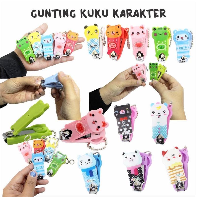 GUNTING KUKU KARAKTER