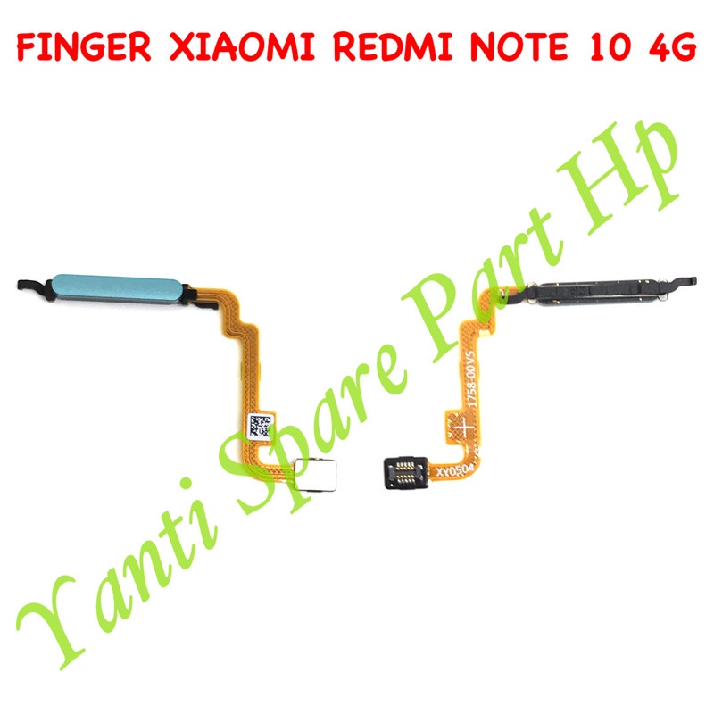 Flexible Fingerprint Xiaomi Redmi Note 10 4G Original Terlaris New