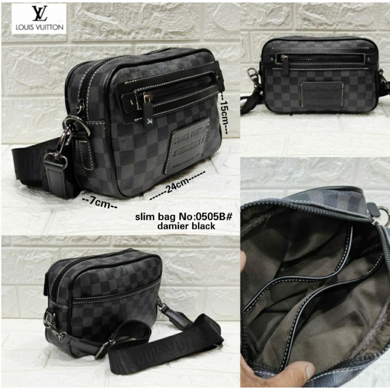 TAS SELEMPANG PRIA WANITA LV CROSSBODY BAG LV PRIA WANITA IMPORT