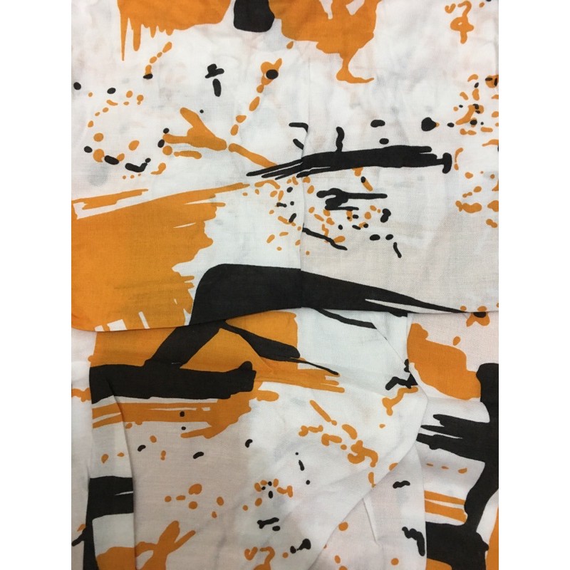 TIE DYE PIYAMA SET / ONE SET MOTIF TERBARU HITS / SETELAN WANITA DEWASA BISA COD-Oren bercorak