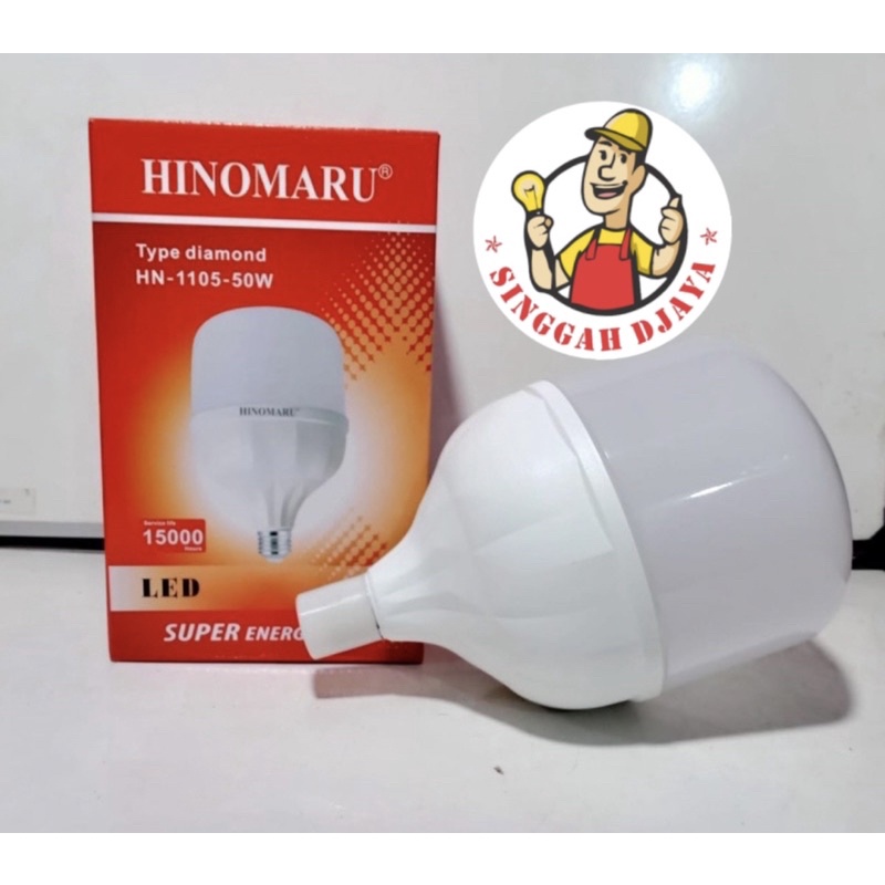 Lampu LED 50 Watt HINOMARU Diamond Garansi