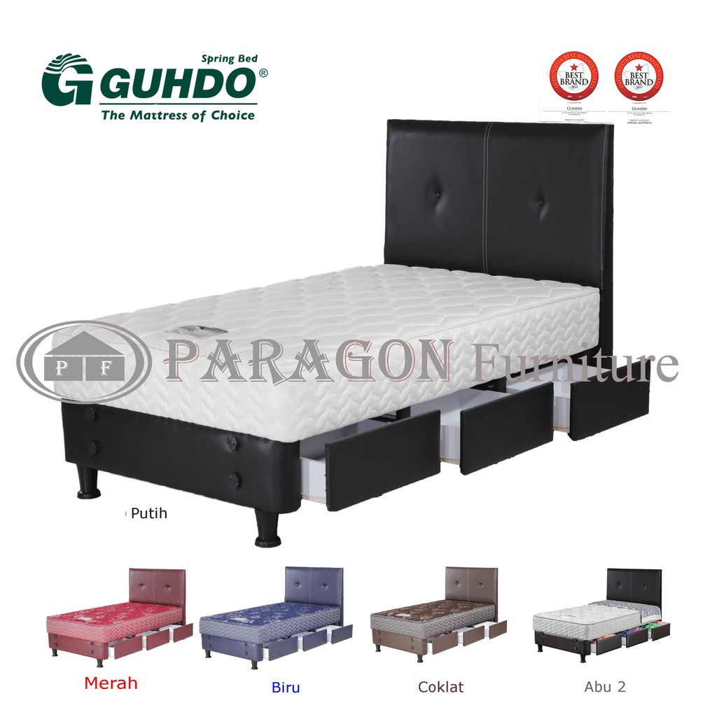 Spring bed Laci New Prima 120x200 HB Sienna - Full set Guhdo