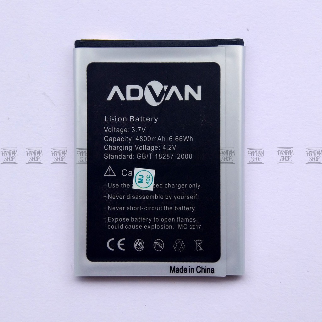 Baterai Advan S4X Double Power Original | Batre, Batrai, Battery, Advance, Batu, Dual Power, S4 X