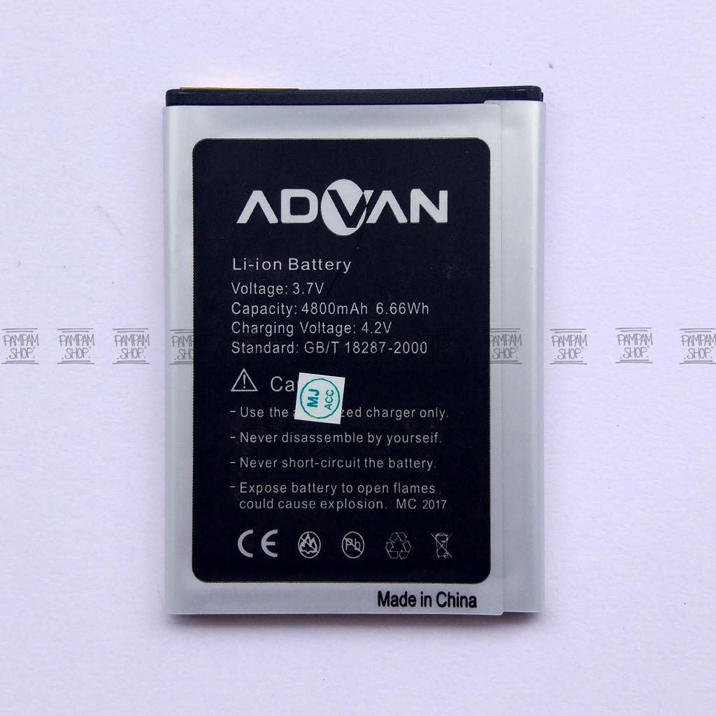 Baterai Advan S4P S4F S4X A4 BP40BS BP40BH Double Power Original | Batre, Batrai BP-40BS BP-40BH