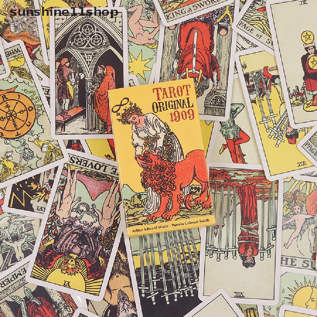 Sho Kartu Tarot 1909 Original 1909 Rider Waite Smith Untuk Ramalan