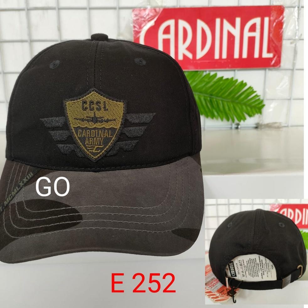 gof CD CARDINAL TOPI CARGO 100% Original Topi Cowok Casual {PGK.26Au22ᶻ}